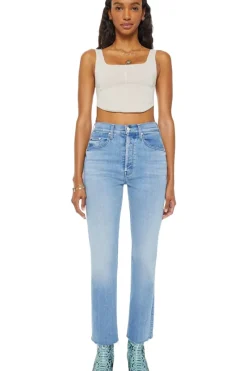Mother Denim Tripper Ankle Fray in^ Denim