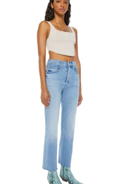 Mother Denim Tripper Ankle Fray in^ Denim