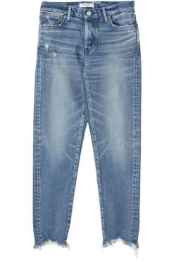 Moussy Denim Avenal Tapered Jeans in^ Denim