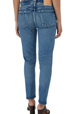 Moussy Denim Avenal Tapered Jeans in^ Denim