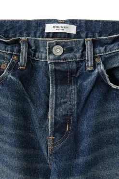 Moussy Denim Bardin Straight Jeans in^ Denim