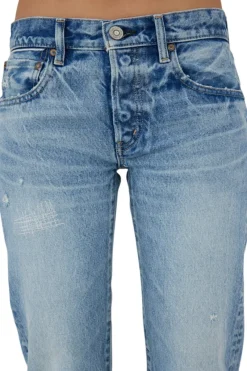 Moussy Denim Bostonia Straight Leg in^ Denim
