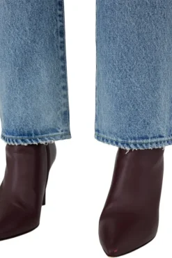 Moussy Denim Bostonia Straight Leg in^ Denim