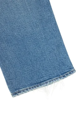 Moussy Denim Bradenton Straight Jeans in^ Denim