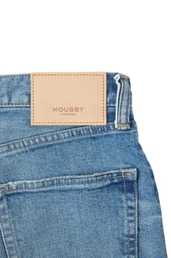 Moussy Denim Bradenton Straight Jeans in^ Denim