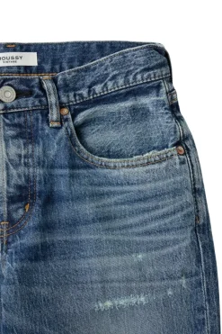 Moussy Denim Cedarhurst Straight Jeans in^ Denim