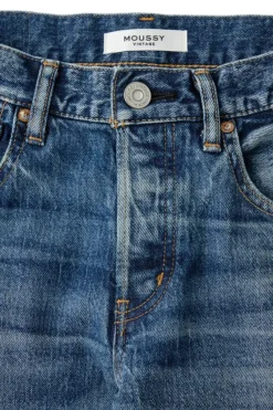 Moussy Denim Cedarhurst Straight Jeans in^ Denim