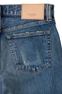 Moussy Denim Cedarhurst Straight Jeans in^ Denim