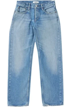 Moussy Denim Cheval Straight Low-Rise Jeans in^ Denim