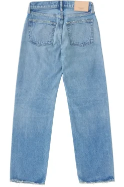 Moussy Denim Cheval Straight Low-Rise Jeans in^ Denim