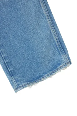 Moussy Denim Cheval Straight Low-Rise Jeans in^ Denim