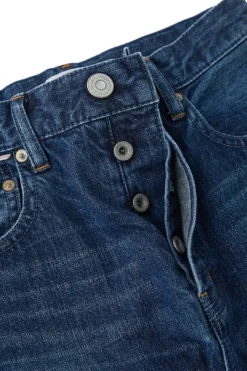 Moussy Denim Corcoran Wide Straight Leg Jeans in^ Denim