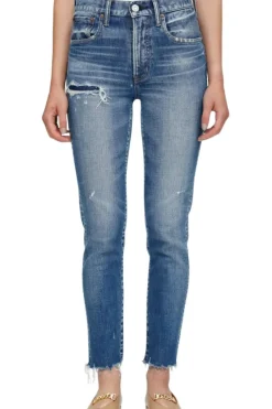 Moussy Denim Hammond Skinny High-Waisted Jean in^ Denim
