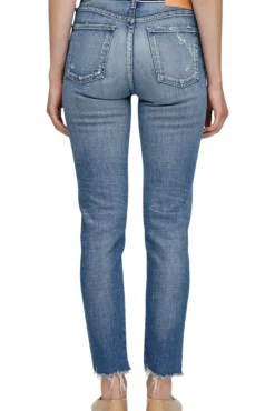 Moussy Denim Hammond Skinny High-Waisted Jean in^ Denim