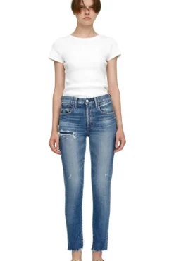 Moussy Denim Hammond Skinny High-Waisted Jean in^ Denim