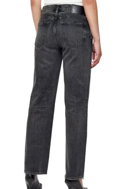 Moussy Denim Iona Straight Low Rise in^ Denim
