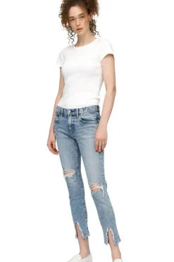 Moussy Denim Ithan Skinny Jeans in^ Denim