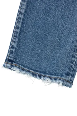 Moussy Denim Linden Slim Straight Jeans in^ Denim