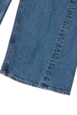 Moussy Denim Salisbury Wide Leg Jeans in^ Denim