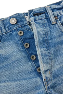 Moussy Denim Troppard Shorts in^ Denim|Pants, Shorts, & Skirts