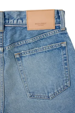 Moussy Denim Troppard Shorts in^ Denim|Pants, Shorts, & Skirts