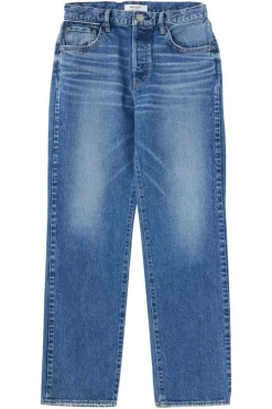 Moussy Denim Willowen Straight Leg Jeans in^ Denim