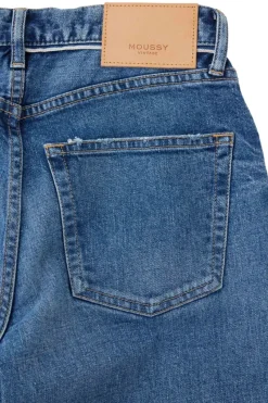 Moussy Denim Willowen Straight Leg Jeans in^ Denim