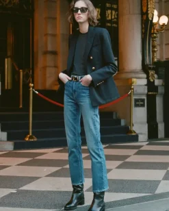NILI LOTAN Boot Cut Jean in^ Denim
