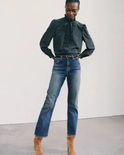 NILI LOTAN Boot Cut Jean in^ Denim