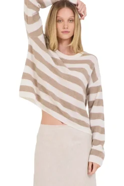 One Grey Day Cashmere Bocy Pullover in^ Sweaters