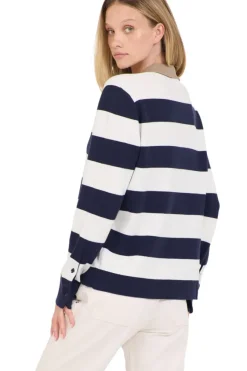 One Grey Day Palma Polo Sweater in^ Sweaters