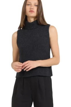 One Grey Day Polly Cashmere Vest in^ Sweaters
