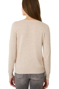 REPEAT Cashmere Basic Cotton Fine Knit V-neck Pullover^ Sweaters