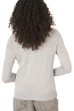 REPEAT Cashmere Basic Cotton Fine Knit V-neck Pullover^ Sweaters