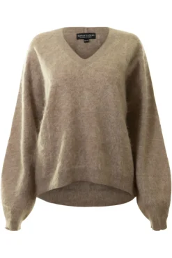 REPEAT Cashmere Brushed Cashmere Pullover in^ Sweaters