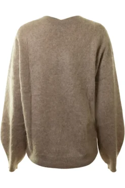 REPEAT Cashmere Brushed Cashmere Pullover in^ Sweaters