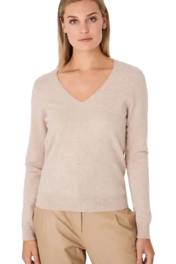 REPEAT Cashmere Classic Vneck Sweater^ Sweaters