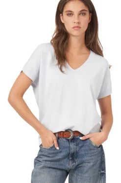 REPEAT Cashmere Fine Rib Knit Cashmere Blend Sweater in^ Sweaters