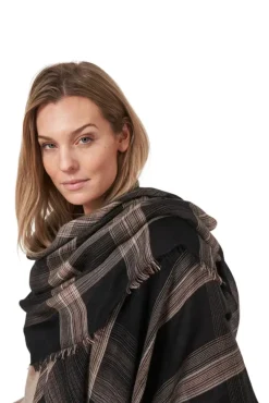 REPEAT Cashmere Silk Plaid Scarf in^ Scarves