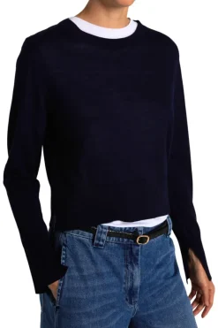 Saint Art Elodie Layered Crewneck Sweater in^ Sweaters