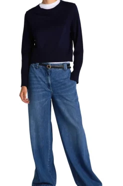 Saint Art Elodie Layered Crewneck Sweater in^ Sweaters