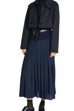 Saint Art Lakelyn Pleated Midi Skirt in^ Pants, Shorts, & Skirts