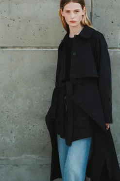 Saint Art London Convertible Trench Coat in^ Blazers & Outerwear