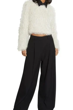 Saint Art Tiffany Mid-Waisted Wide Leg Trouser in^ Pants, Shorts, & Skirts