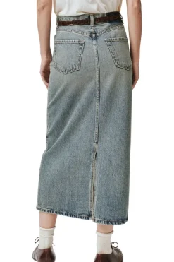 The Great Column Skirt in Monterey Wash^ Pants, Shorts, & Skirts