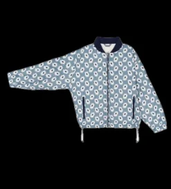 The Great Reversible Ultra Light Down Puffer in Falling Daisy - Cream^ Blazers & Outerwear