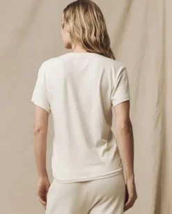 The Great Slim U neck Tee^ Tops
