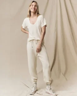 The Great Slim U neck Tee^ Tops