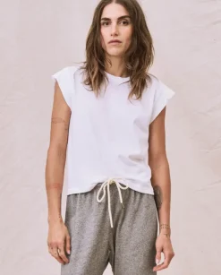 The Great The Peak Shoulder Tee^ Tops