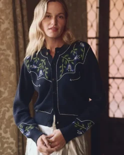 The Great Western Beaded Cardigan in^ Sweaters